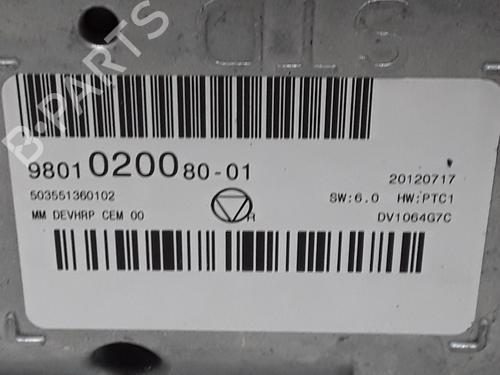 Display CITROËN C3 II (SC_) 1.4 HDi 70 (SC8HZC, SC8HR0, SC8HP4) | BP31301669C48