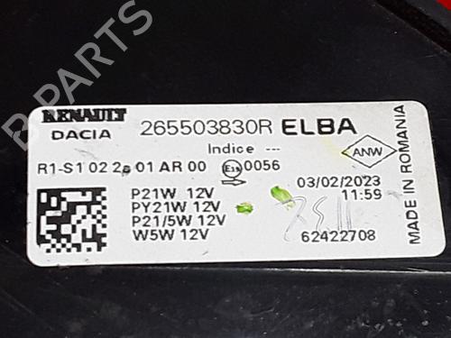 Right taillight DACIA SANDERO III 1.0 TCe 90 | BP39230198C35 - Image 2