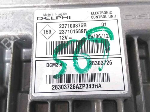 Engine control unit (ECU) NISSAN NOTE (E11, NE11) 1.5 dCi | BP25194907M57 