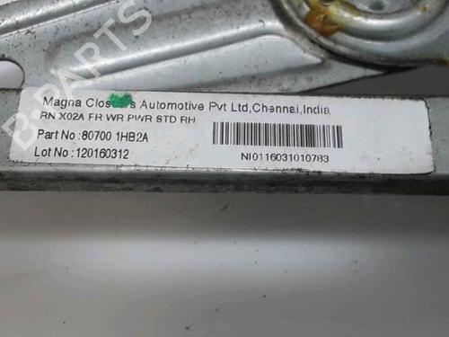 Front right window mechanism NISSAN MICRA IV (K13K, K13KK) 1.2 | BP25191763C23 