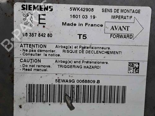 ECU airbags PEUGEOT 307 (3A/C) 1.6 16V | BP25162217M53 