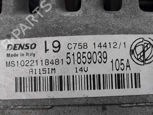 Alternator FIAT 500 (312_) 1.2 (312AXA1A) | BP25177933M7