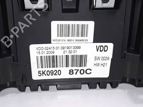 Engine control unit (ECU) VW GOLF VI (5K1) 2.0 TDI | BP25195388M57 
