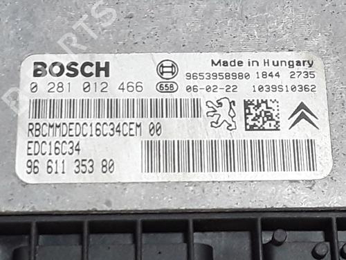 Elektronisk modul CITROËN XSARA PICASSO (N68) 1.6 HDi | BP29441046M83 