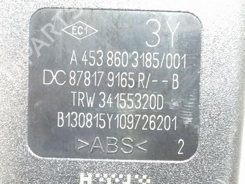 Seat buckle RENAULT TWINGO III (BCM_, BCA_) 1.0 SCe 70 | BP36207060I32 - Image 3