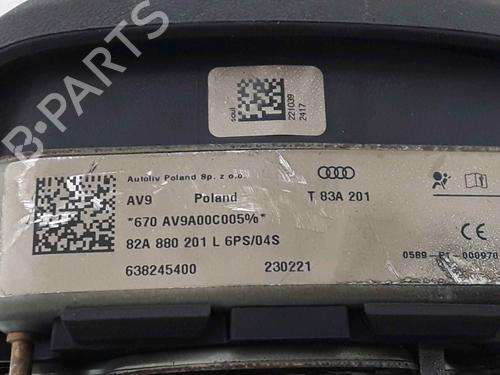 Driver airbag AUDI A1 Sportback (GBA) 25 TFSI | BP25160597C9 