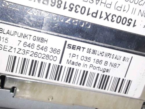 Radio SEAT LEON (1P1) 1.9 TDI | BP25190117E6 