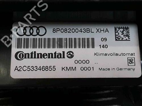 Climate control AUDI A3 (8P1) 2.0 TDI 16V | BP25170683I5 