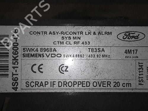 Engine control unit (ECU) FORD FIESTA V (JH_, JD_) 1.4 TDCi | BP25194922M57 