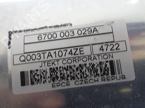 Steering column RENAULT CAPTUR I (J5_, H5_) 1.5 dCi 90 (J5N4, J5M5, J5MW, J5M6, J5AL, J5AJ) | BP26916446M21