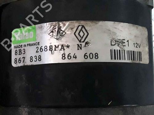 Starter RENAULT CLIO II (BB_, CB_) 1.2 16V (BB05, BB0W, BB11, BB27, BB2T, BB2U, BB2V, CB05,... | BP25176849M8 