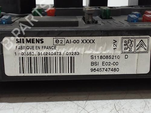 Elektronisk modul PEUGEOT 206 Hatchback (2A/C) 2.0 HDI 90 | BP29317660M83 
