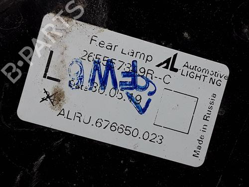 Left taillight RENAULT CAPTUR I (J5_, H5_) 1.5 dCi 90 (J5N4, J5M5, J5MW, J5M6, J5AL, J5AJ) | BP30924022C34