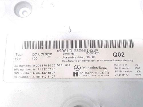 Electronic module MERCEDES-BENZ A-CLASS (W169) A 180 CDI (169.007, 169.307) | BP25189480M83 