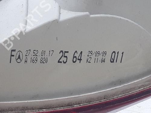 Venstre baglygte MERCEDES-BENZ B-CLASS Sports Tourer (W245) B 200 CDI (245.208) | BP25187758C34