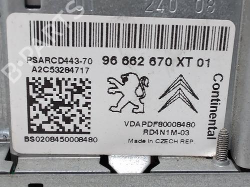 Auto-radio CITROËN C4 Picasso I MPV (UD_) 1.6 HDi | BP30865711E6