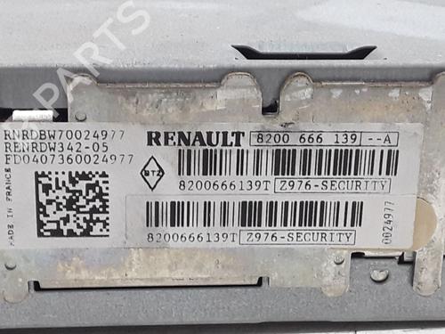 Radio RENAULT CLIO III (BR0/1, CR0/1) 1.5 dCi (BR17, CR17) | BP25189239E6 