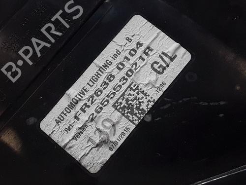 Left taillight RENAULT CLIO IV (BH_) 1.5 dCi 90 | BP25187903C34 