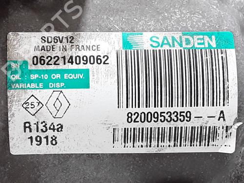 AC compressor RENAULT TWINGO II (CN0_) 1.5 dCi (CN0E) | BP31961381M34