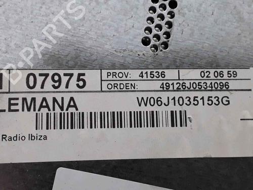 Radio SEAT IBIZA IV (6J5, 6P1) 1.2 TDI | BP25189340E6 