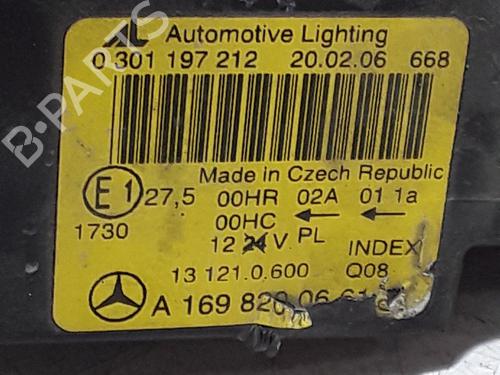 Right headlight MERCEDES-BENZ A-CLASS (W169) A 170 (169.032, 169.332) | BP29550207C29