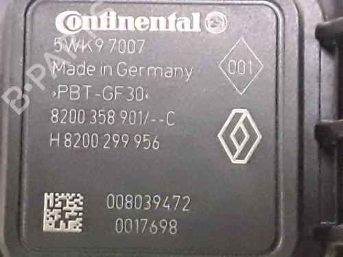 Mass air flow sensor RENAULT CLIO III (BR0/1, CR0/1) 1.5 dCi (BR17, CR17) | BP25180766M95 