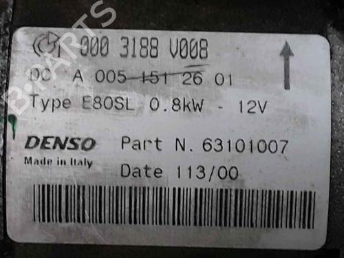 Starter FIAT PUNTO (188_) 1.2 60 (188.030, .050, .130, .150, .230, .250) | BP25177103M8 