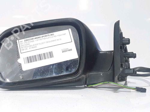 Left mirror PEUGEOT 307 (3A/C) 2.0 HDi 110 | BP25187008C26 