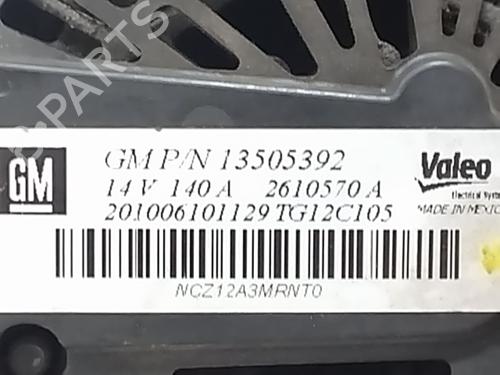 Alternator OPEL CORSA D (S07) 1.3 CDTI (L08, L68) | BP37092523M7 - Image 2