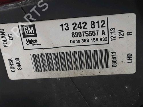 Right taillight OPEL CORSA D (S07) 1.2 (L08, L68) | BP25193615C35 