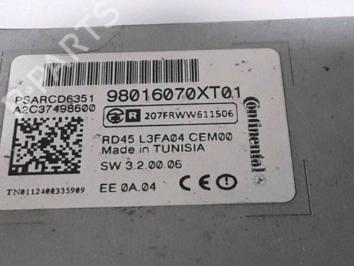 Radio CITROËN C3 II (SC_) 1.6 HDi | BP25189839E6 