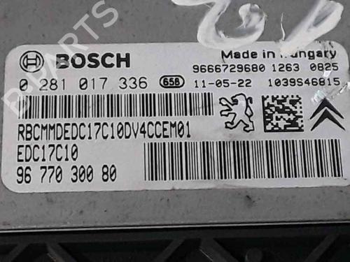 Engine control unit (ECU) CITROËN C3 II (SC_) 1.4 HDi 70 (SC8HZC, SC8HR0, SC8HP4) | BP25194669M57 