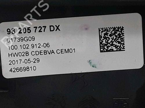 Gear lever PEUGEOT 3008 II SUV (MC_, MR_, MJ_, M4_) 1.6 BlueHDi 120 | BP25183896M90 
