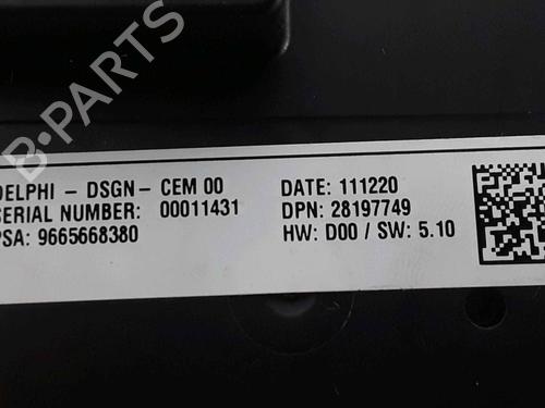 Switch PEUGEOT 508 I (8D_) 1.6 HDi | BP25170055I30 