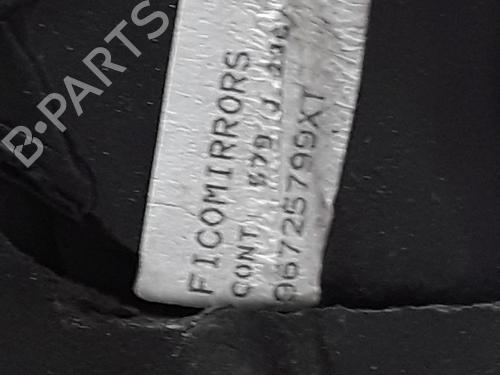 Right mirror PEUGEOT 206+ (2L_, 2M_) 1.4 HDi eco 70 | BP25775858C27