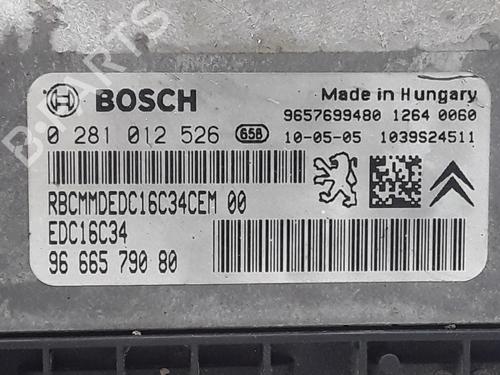 Electronic module PEUGEOT 206+ (2L_, 2M_) 1.4 HDi eco 70 | BP39571251M83 - Image 2