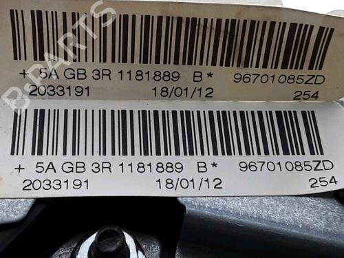 Driver airbag PEUGEOT 206+ (2L_, 2M_) 1.4 HDi eco 70 | BP25160467C9 