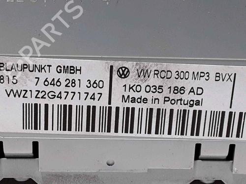 Radio VW GOLF V (1K1) 1.9 TDI | BP25189670E6 