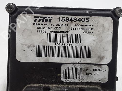 ABS pump PEUGEOT 407 Coupe (6C_) 2.2 16V | BP37185238M43 - Image 3
