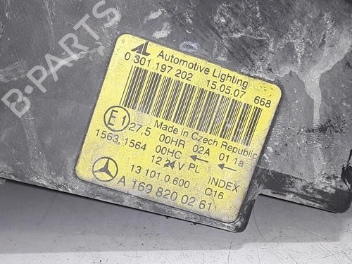 Right headlight MERCEDES-BENZ A-CLASS (W169) A 180 CDI (169.007, 169.307) | BP25182428C29 