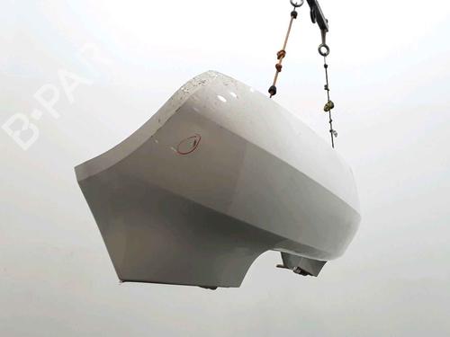 Rear bumper SKODA FABIA II (542) 1.6 TDI | BP25168633C8 