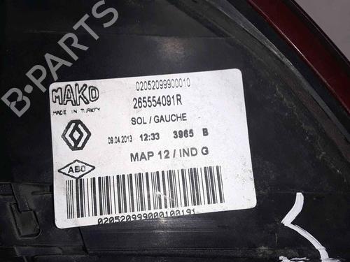 Left taillight RENAULT CLIO IV (BH_) 1.5 dCi 90 | BP25187347C34 