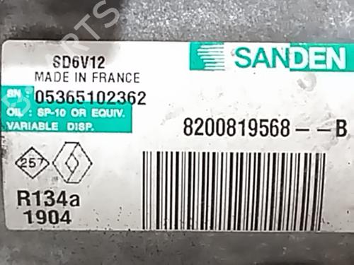 AC compressor RENAULT TWINGO II (CN0_) 1.2 16V (CN04, CN0B) | BP37092518M34 - Image 2