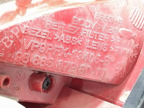 Left taillight PEUGEOT 207 CC (WD_) 1.6 HDi | BP32222062C34