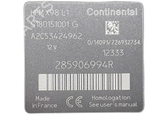 Electronic module RENAULT CLIO IV (BH_) 1.5 dCi 75 | BP28330618M83