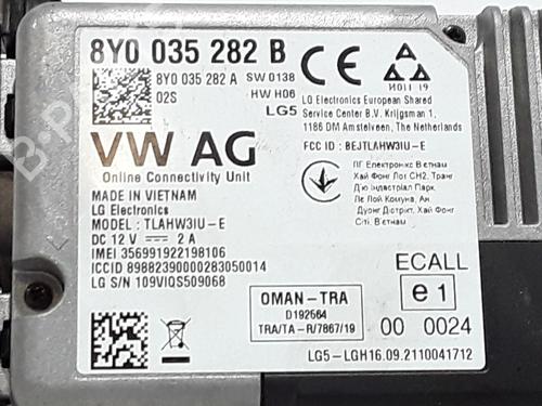 Electronic module AUDI A3 Sportback (8YA, 8YF) 35 TFSI Mild Hybrid | BP30331475M83