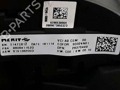 Steering wheel PEUGEOT 208 I (CA_, CC_) 1.2 PureTech 82 | BP25175270C49 