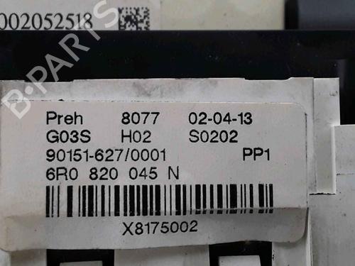 Climate control VW POLO V (6R1, 6C1) 1.6 TDI | BP25170649I5 
