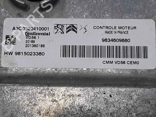 Engine control unit (ECU) CITROËN C3 / C3 ORIGIN III (SX) 1.2 THP 110 | BP25195147M57 