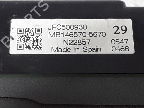 Climate control LAND ROVER RANGE ROVER SPORT I (L320) 3.6 D 4x4 | BP25170696I5 